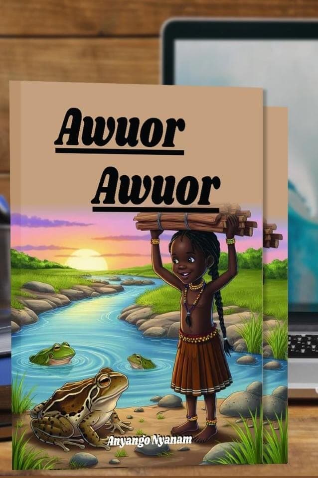 Cover of Awuor Awuor, a Luo folklore storybook by Anyango Nyanam